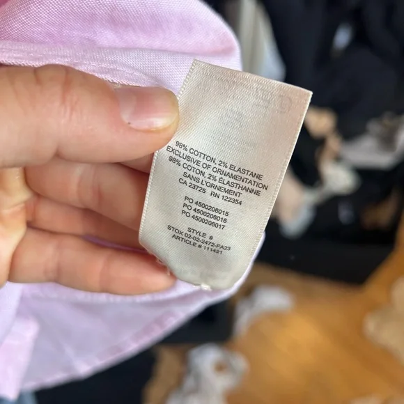 Sunday Best Poppy Oxford Shirt - Size L - Picture 9 of 13